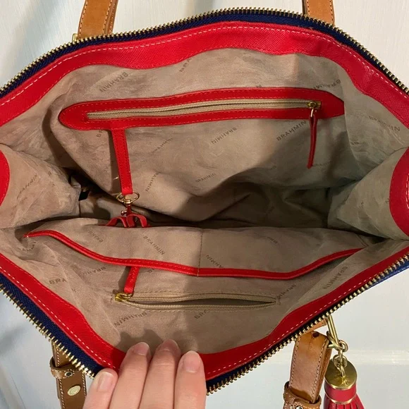 Brahmin Anywhere Americana Tote - Picture 4 of 6